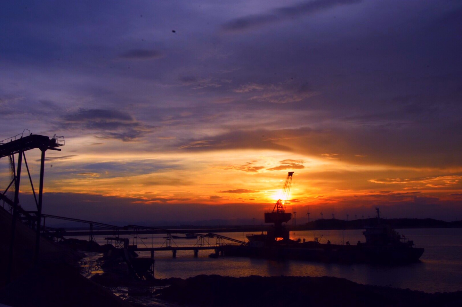 落日(原创摄影)