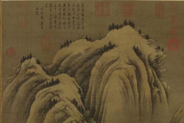 台北故宫博物院藏丨北宋巨然:雪图|巨然|董其昌|台北故宫博物院_新浪新闻