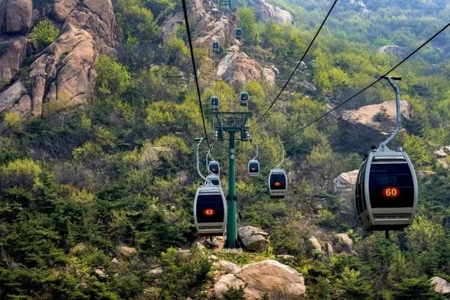 来五莲山,九仙山索道不仅仅是腾云驾雾那么简单还会给您更多意料之外