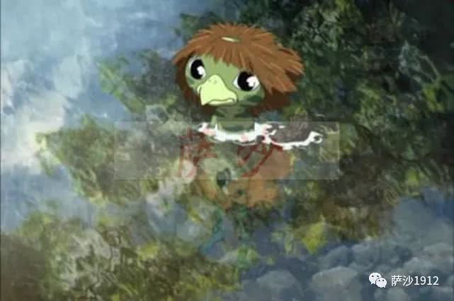 邪灵河童会吃游泳者的内脏中国和日本都有这种怪物