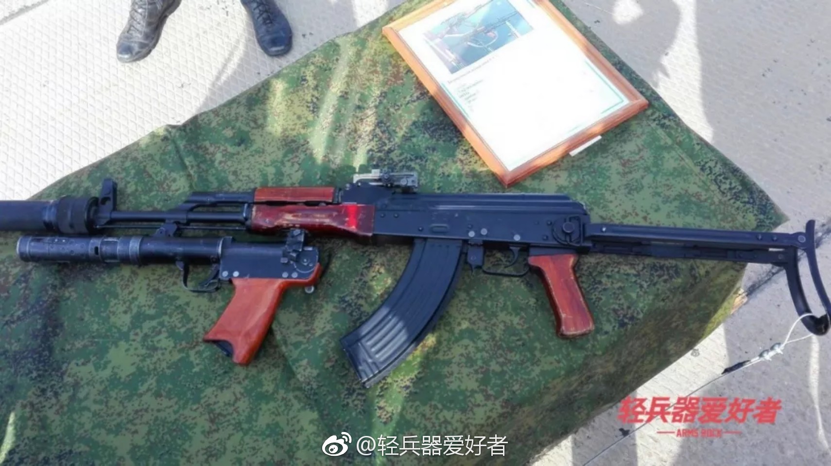 akmsu步枪传奇这才是一支从未有过的神秘ak步枪