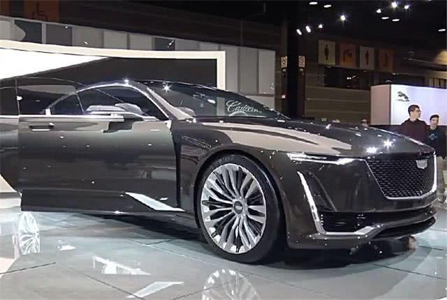 凯迪拉克ct8亮相车长53米配无框车门颜值同级别最美