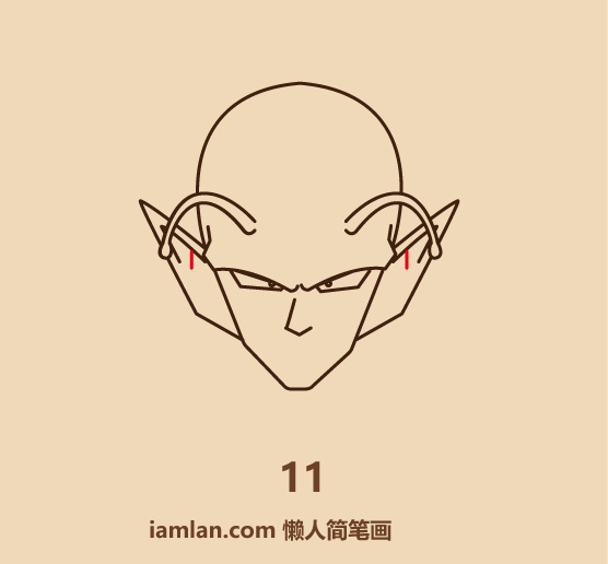 比克大魔王简笔画教程