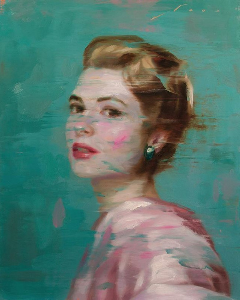 捕捉复古影像的系列油画vincentxeus旅美华裔画家ins