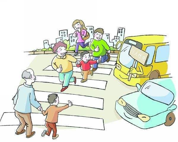 行人这样过马路,930要点赞表扬!不过,也有私家车车主吐槽.