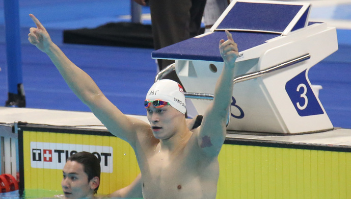 旗开得胜!亚运首日男子200米自由泳:孙杨夺冠