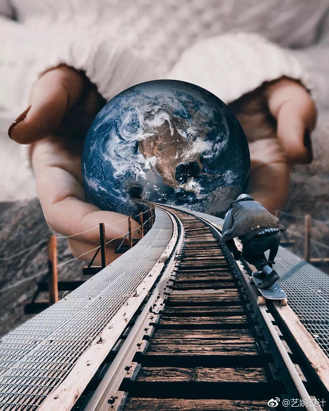 超现实主义ps作品,每一张图都像是一部科幻大片|大片|一张|超现实主义