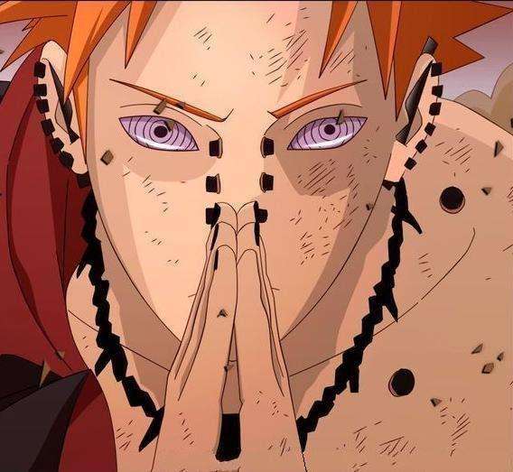 火影忍者:鼬的须佐能乎正面对决长门的地爆天星,能一刀劈断吗?