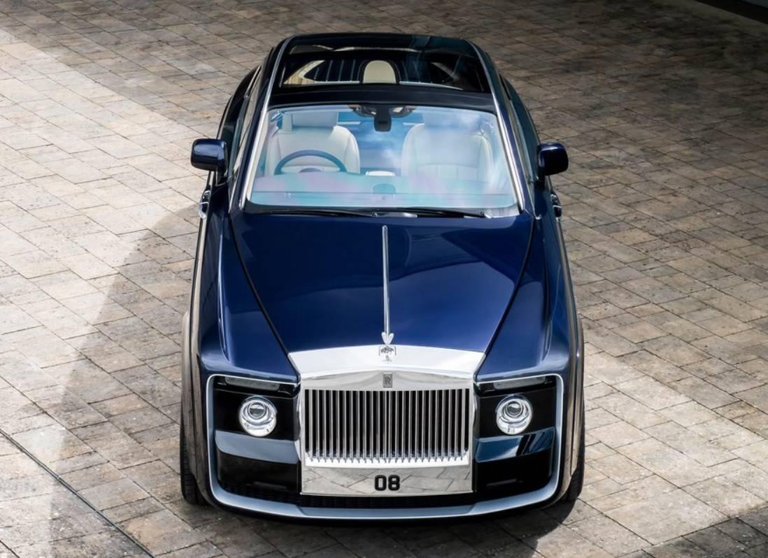 土豪私人定制劳斯莱斯全球只有一辆进口到国内价值上亿