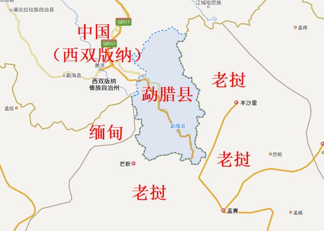 勐腊县,云南西双版纳州下辖县,总面积7056平方千米,人口29万.