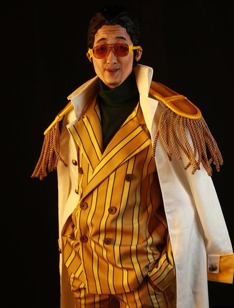 海贼王黄猿cosplay,网友:表情太欠揍,同城的麻烦帮忙打一顿!|海贼王|