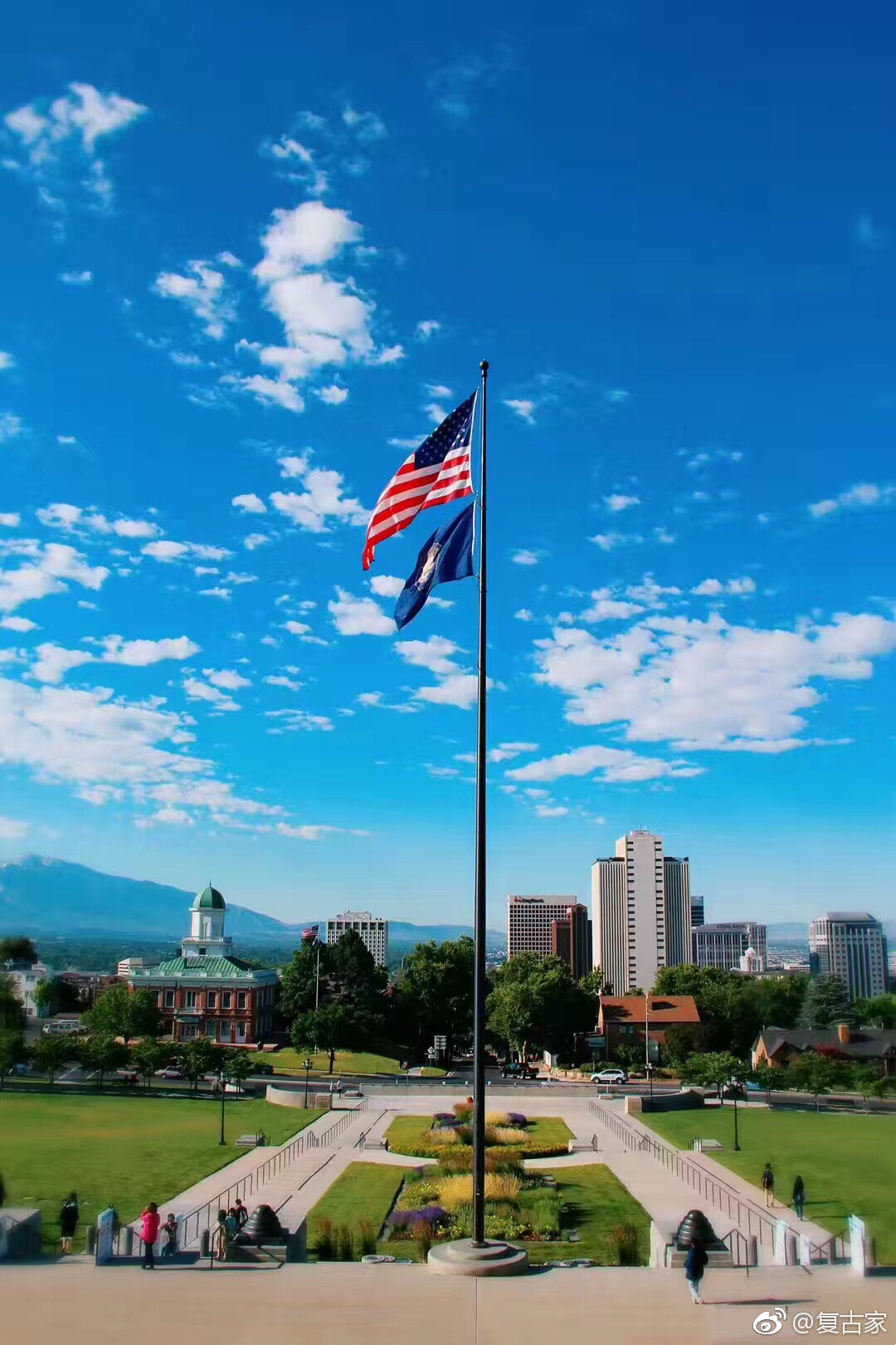 美国犹他州州政府大楼,新古典主义建筑,1978年入选国家史迹名录