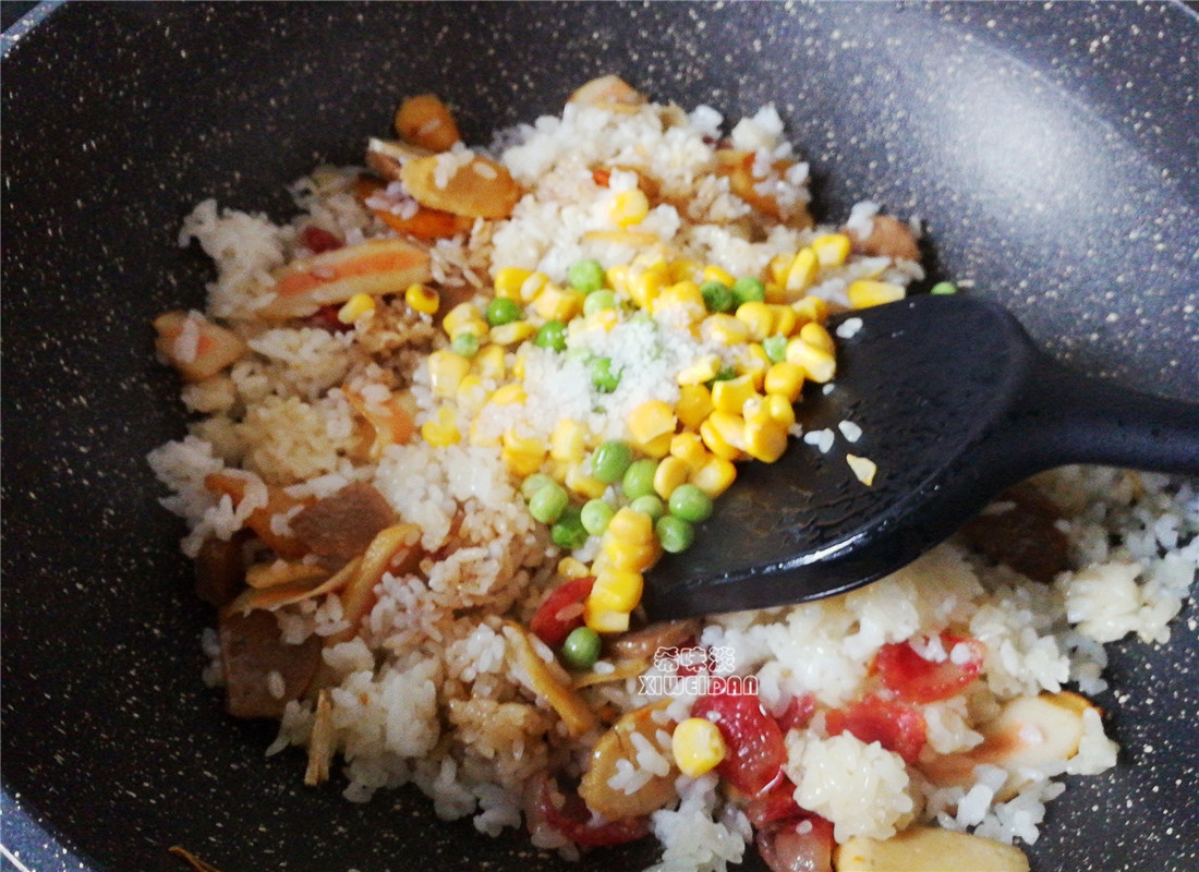 不想做菜,那就炒一锅这个饭吧,省时省力还好吃,老少都夸赞