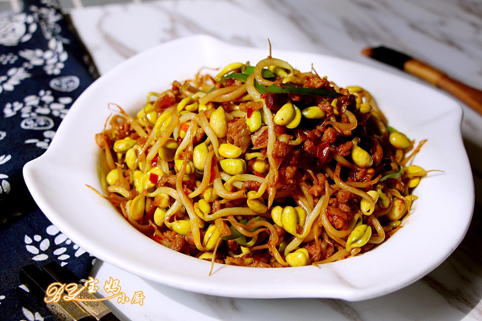 春天吃好,防癌健脑还美容,我家这做法嗖嗖下饭|黄豆芽|如意菜|线椒