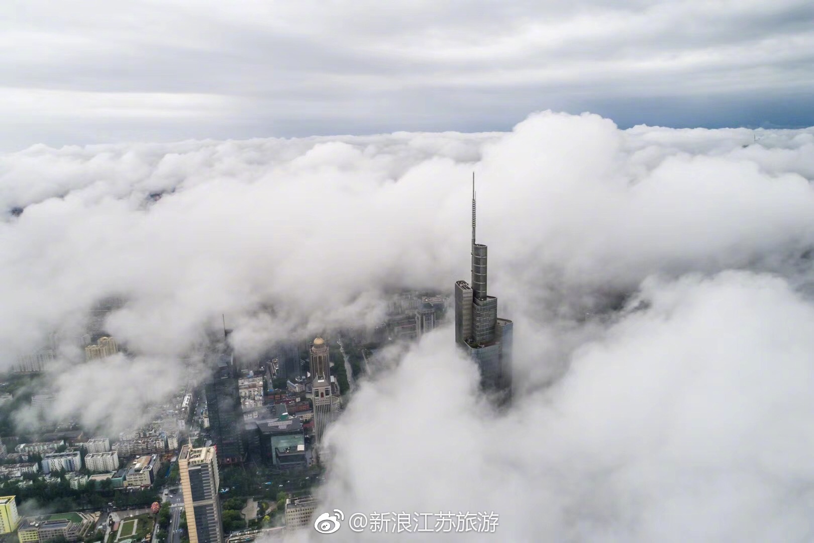 云上金陵梦幻紫峰色