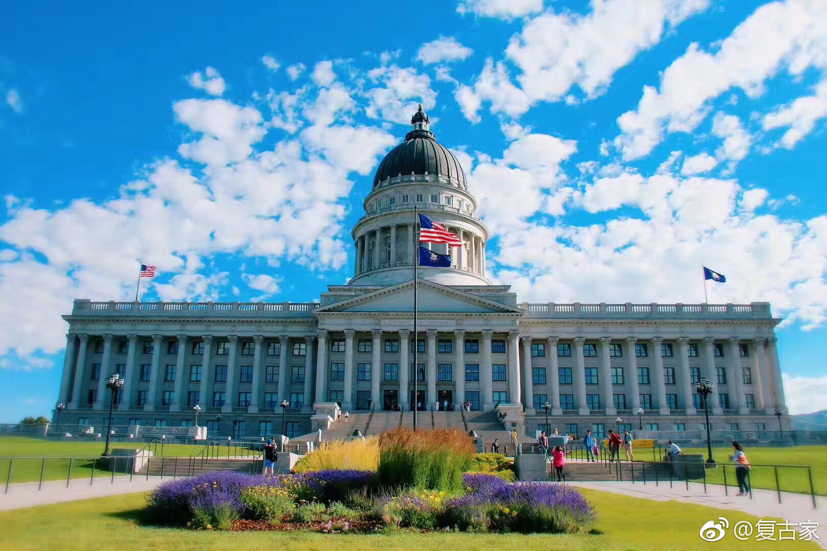 美国犹他州州政府大楼,新古典主义建筑,1978年入选国家史迹名录