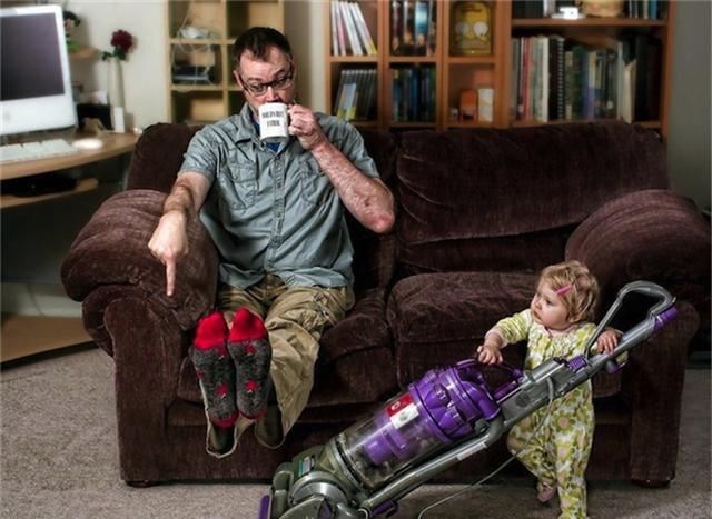 老爸日常坑娃系列:妈妈,你真的放心让老爸一个人照顾我吗?