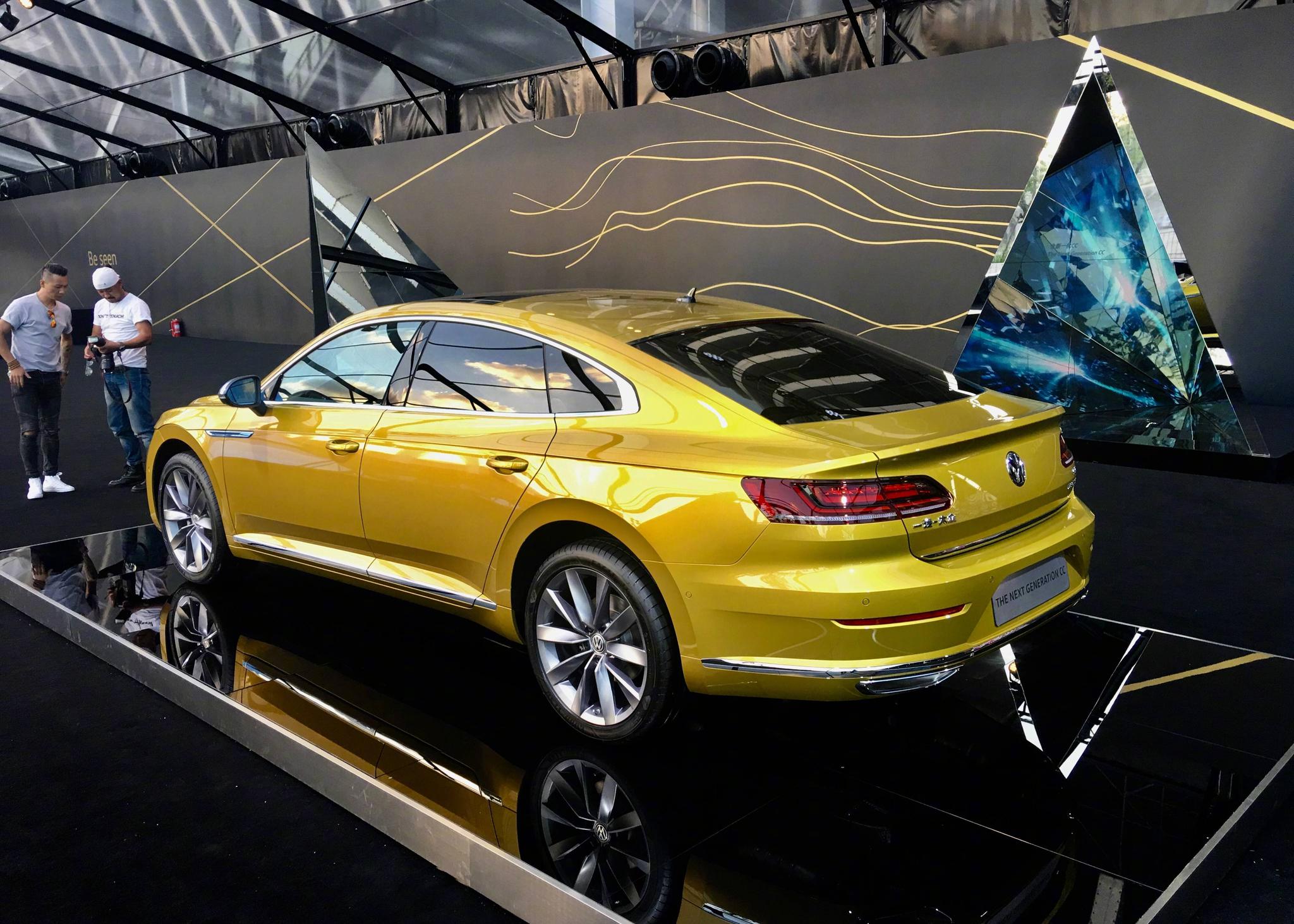 无框车门 掀背轿跑,全新大众cc上市售价25.28-30.98万元