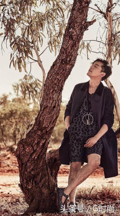 代言阿玛尼的胡歌 一直都走在时尚的前沿