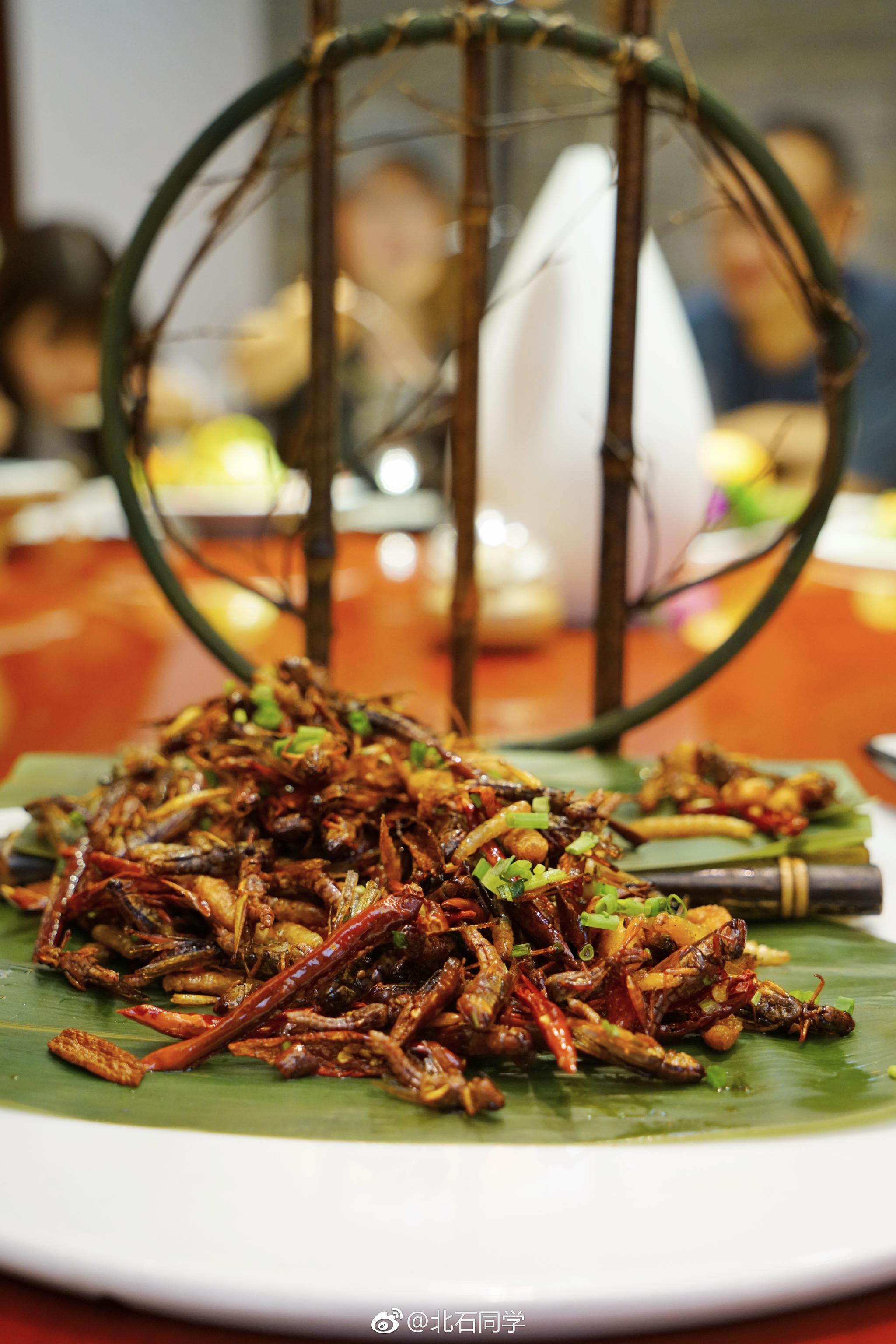 吃蚂蚱的不止泰国,还有贵州!这次在贵阳去尝试了下老黔菜