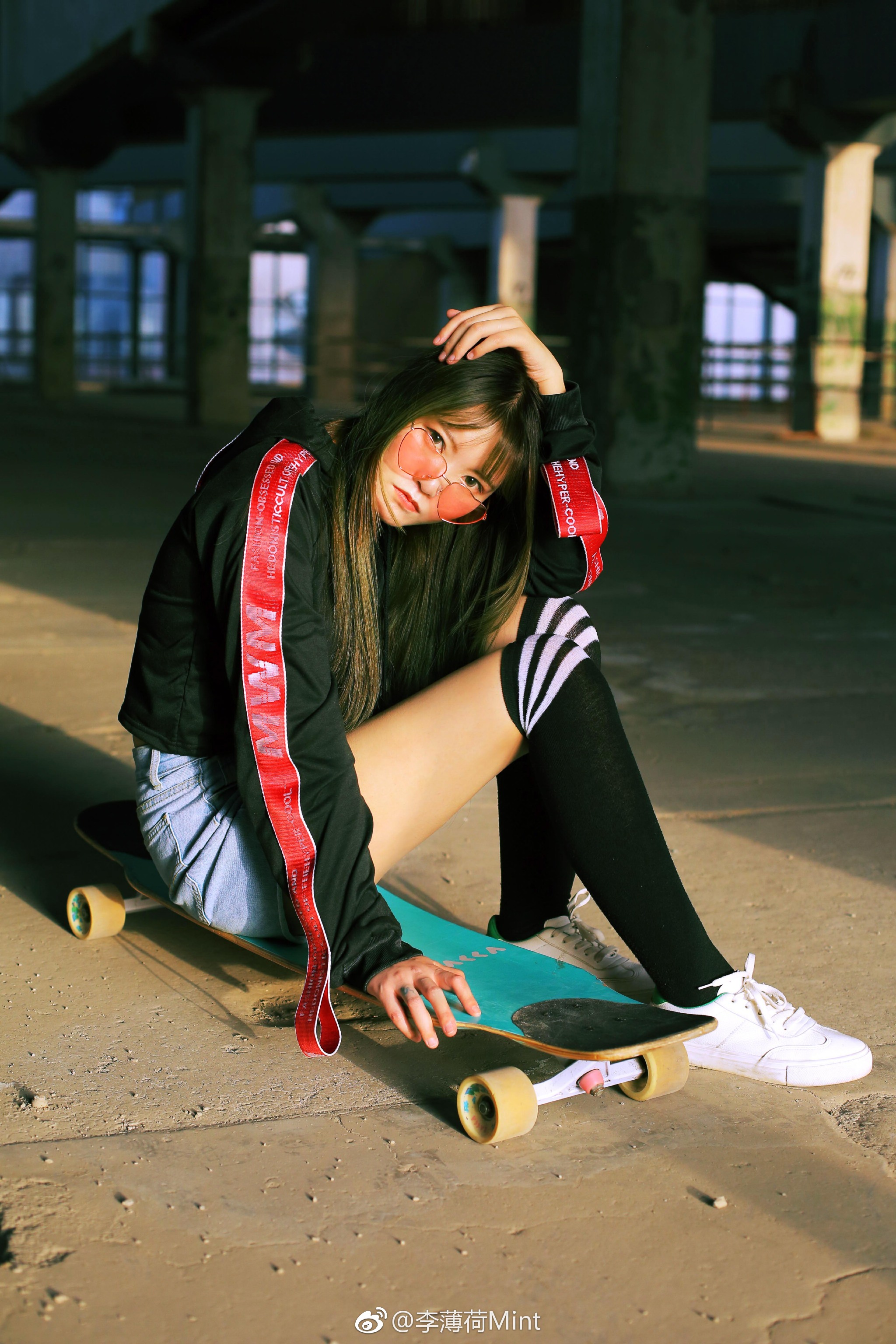 滑板少女 (客片分享)