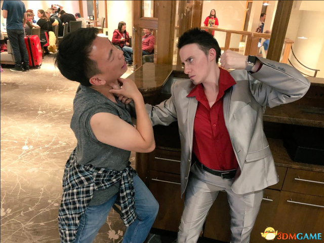 高清大图:shanie推特:我正在享受cosplay桐生一马的乐趣.