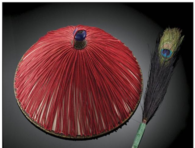 清代官员帽子上的顶戴花翎到底有多值钱