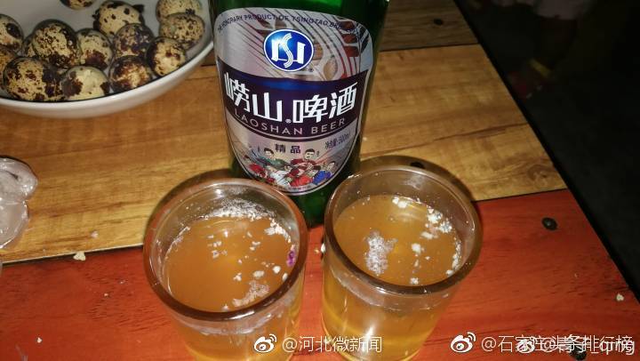 恶心!石家庄小卖铺竟买到口水啤酒