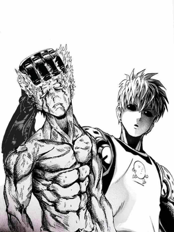 一拳超人:杰诺斯少有的人生高光时刻!扶我起来