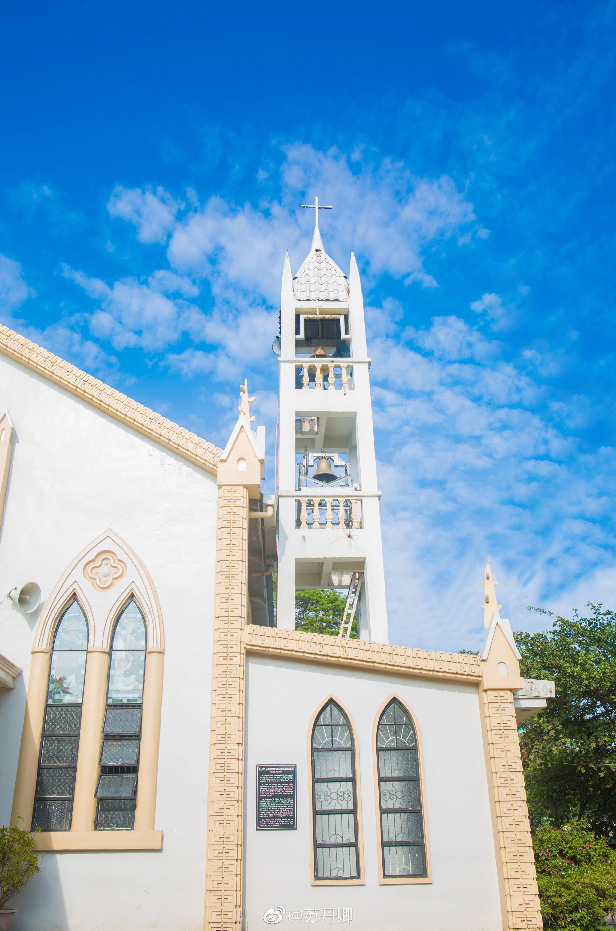 菲律宾柯隆岛有一个圣奥古斯丁教堂