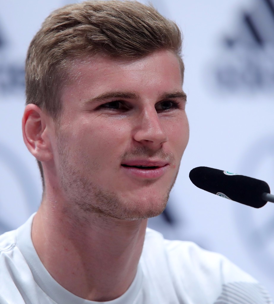 维尔纳出席德国队新闻发布会