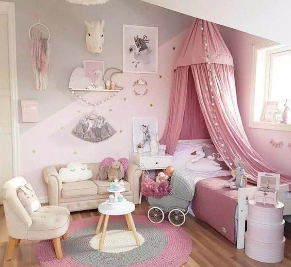 十二星座专属公主房,射手座宫廷风格,水瓶座很有大自然的气息!