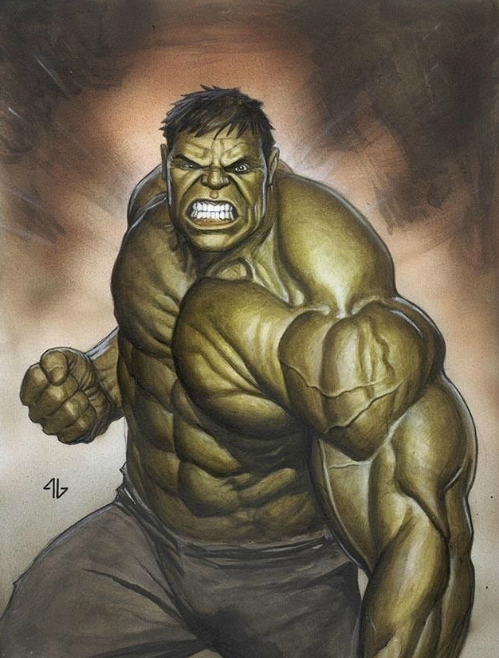 绿巨人,初次登场于《不可思议的浩克》,与美国队长和钢铁侠相比,斯坦