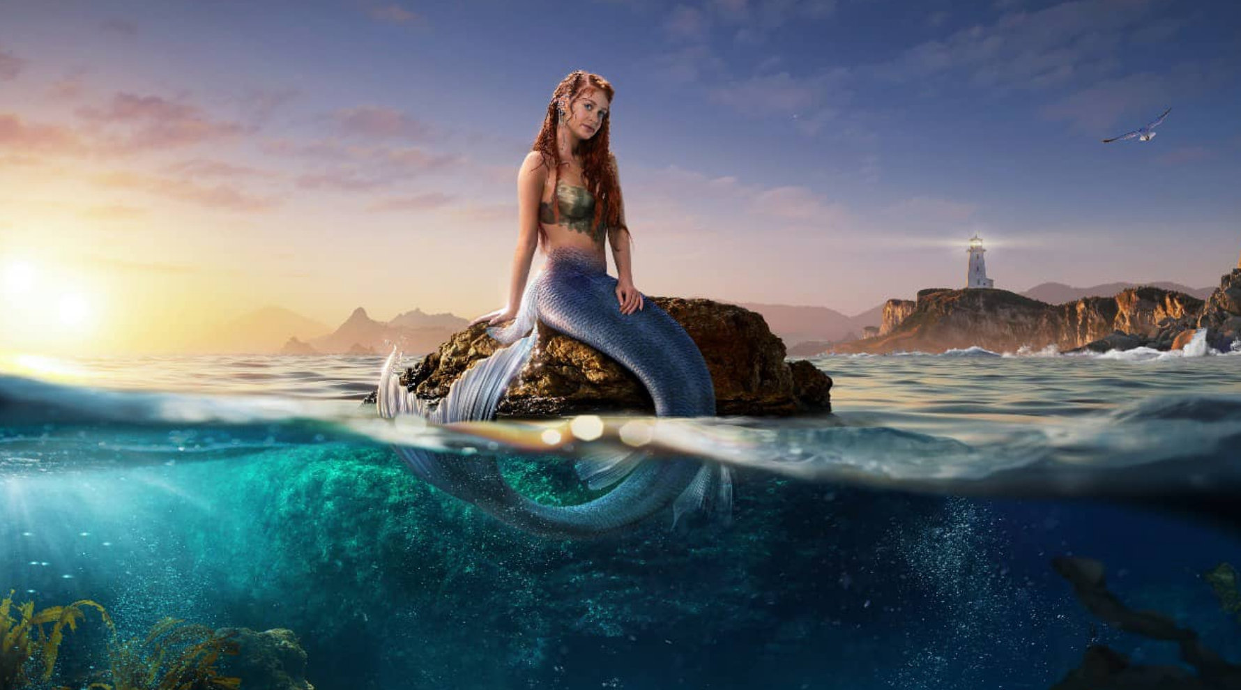 美人鱼概念的创意经久不衰,不过这次美人鱼要的不是人