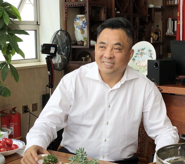 中外友好国际交流中心主任柯志华与中福文化园陈为民