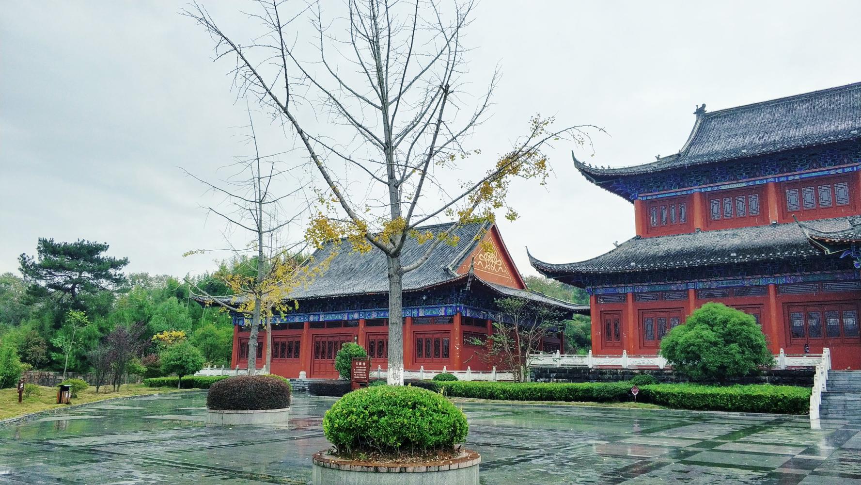 江西省抚州市资溪县泰伯公园-立冬时节雨纷纷-1095个我爱你