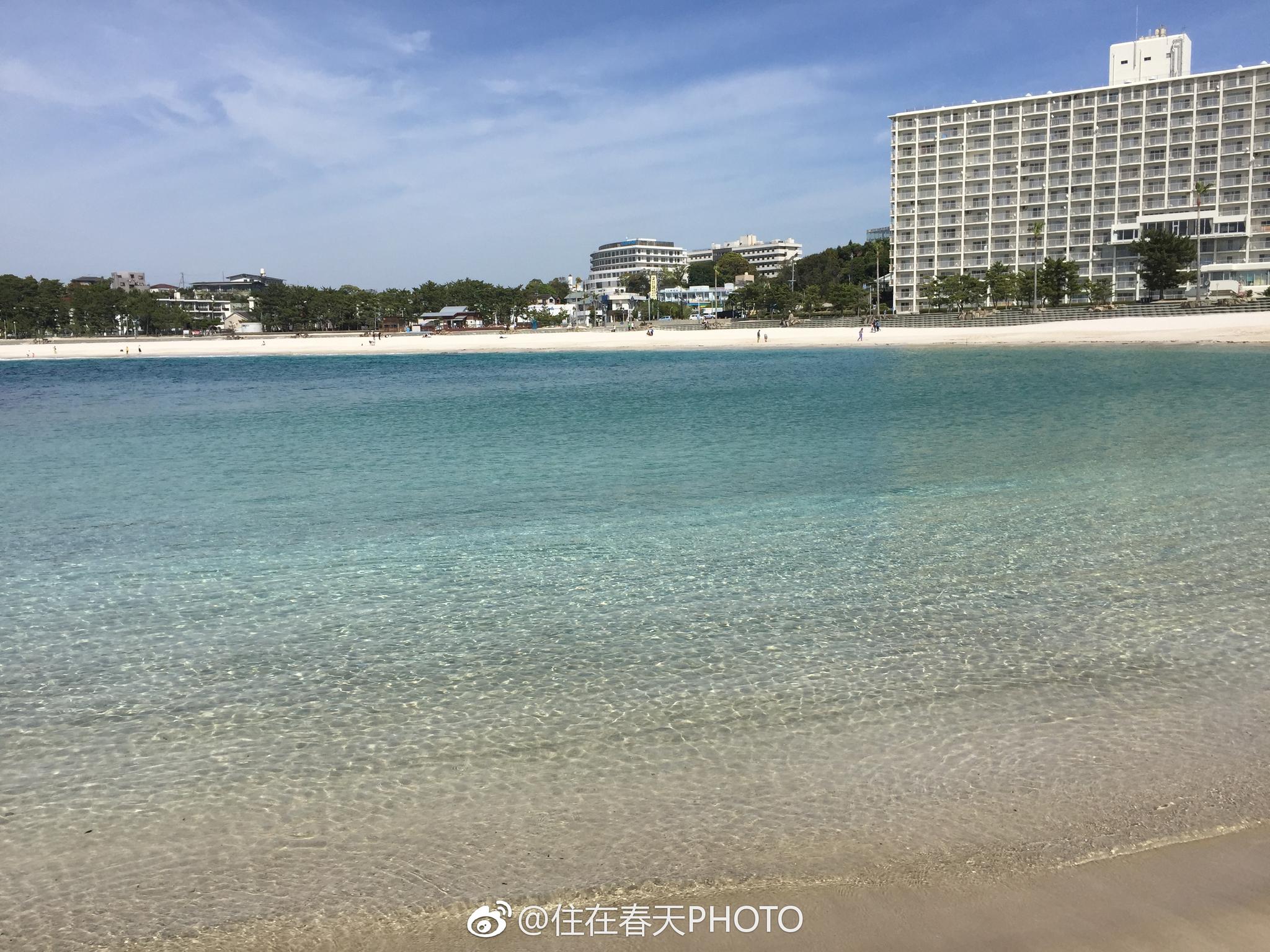 一座安静的海边温泉小城,白滨.