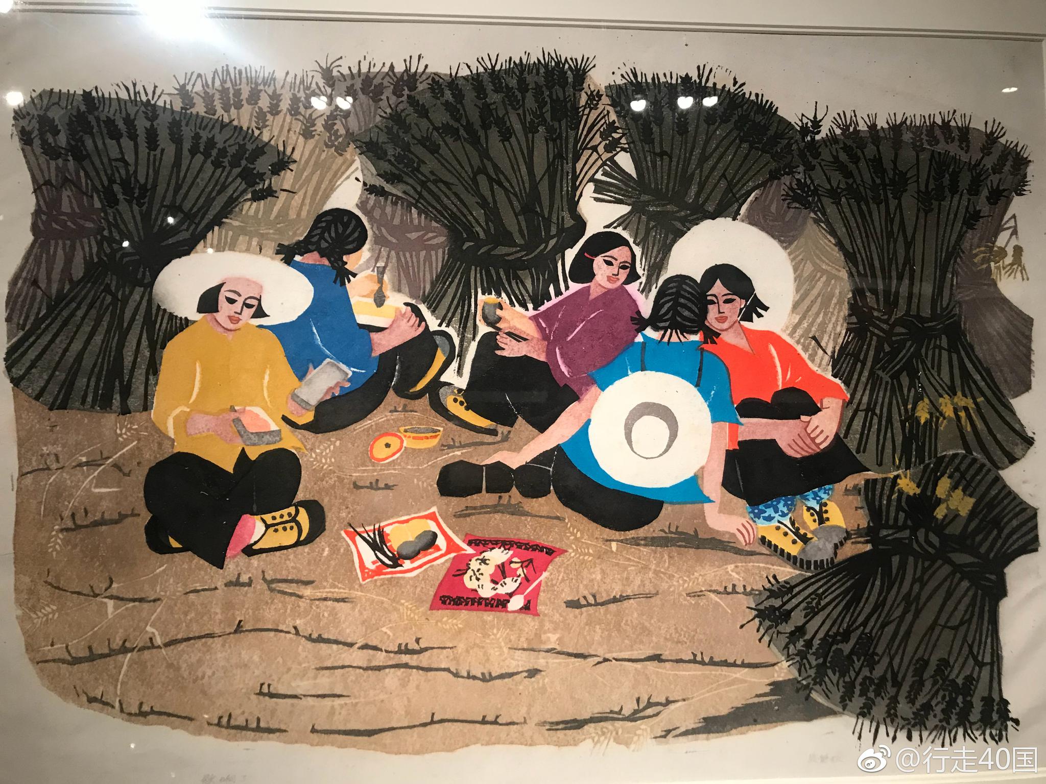 北大荒版画,喜欢第几幅