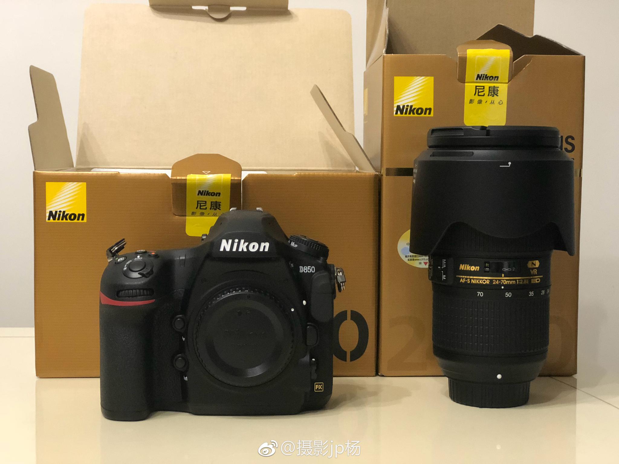 终于拿到了心仪已久的尼康中国d850和2470镜头图四是研究了一下
