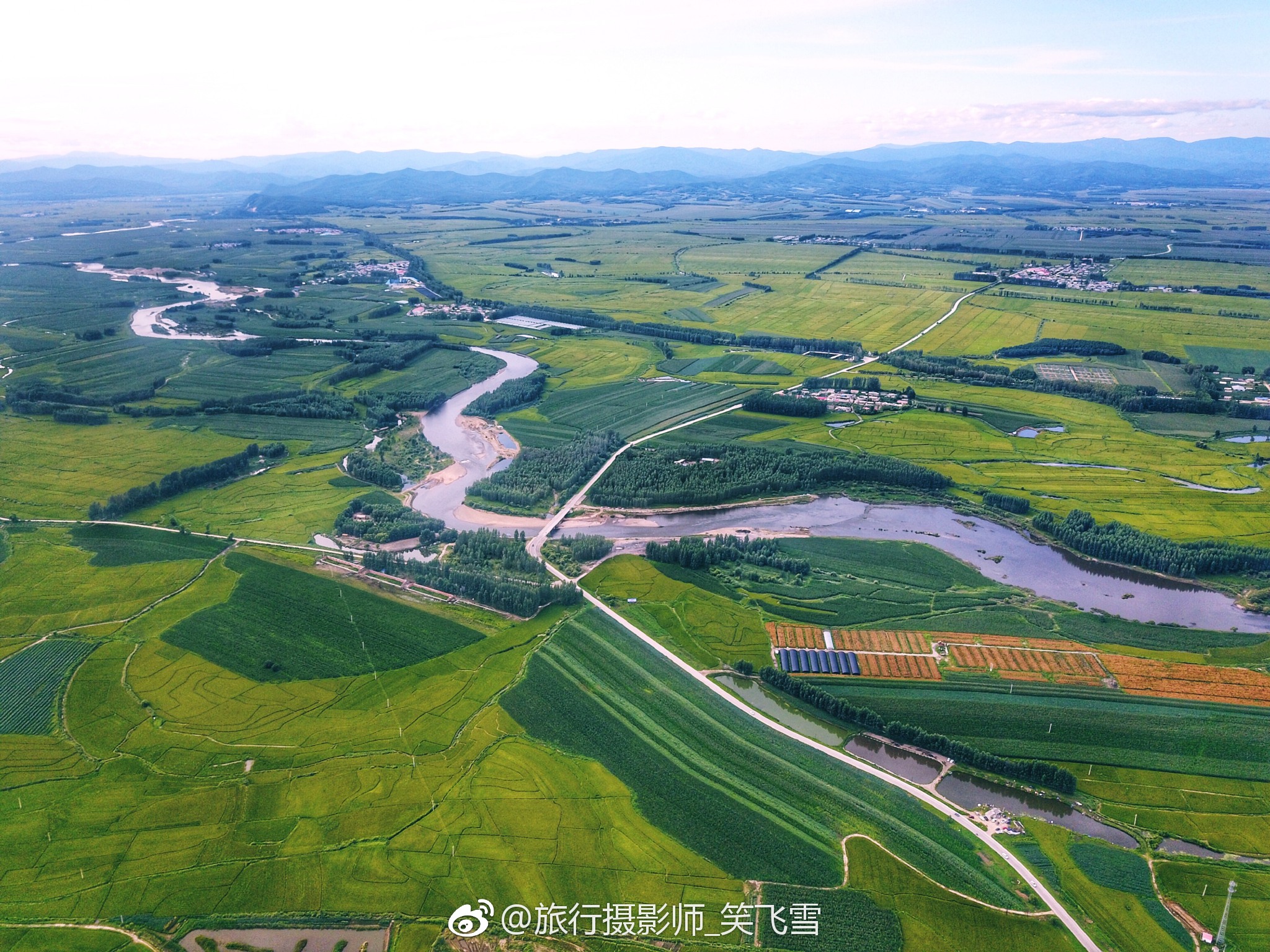 告别密山,来到三江平原西部的伊兰县,这里河网密布