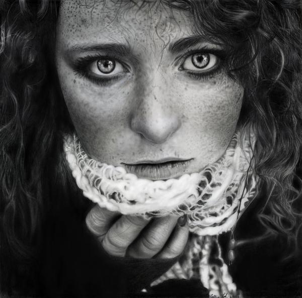 超写实的素描画,看看是怎么画出来的?这才是极致!