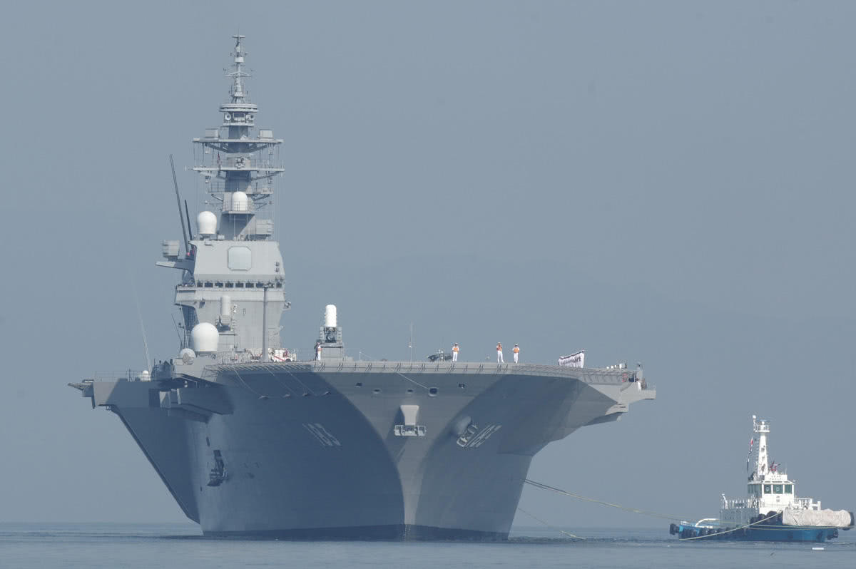 日本出云号直升机航母公开f35改装还是未知数