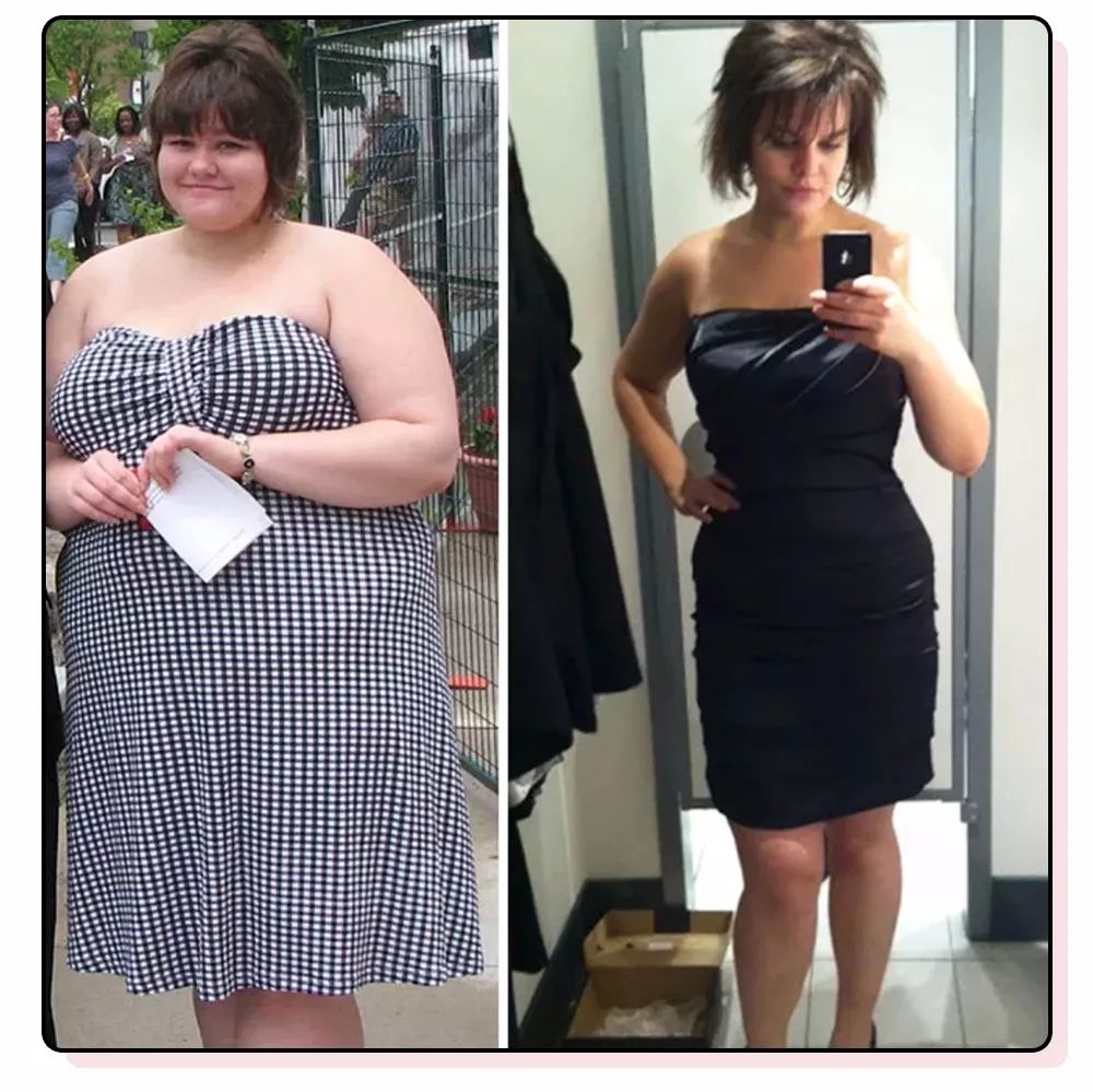 32张最真实的对比照告诉你女生夏天为什么一定要减肥