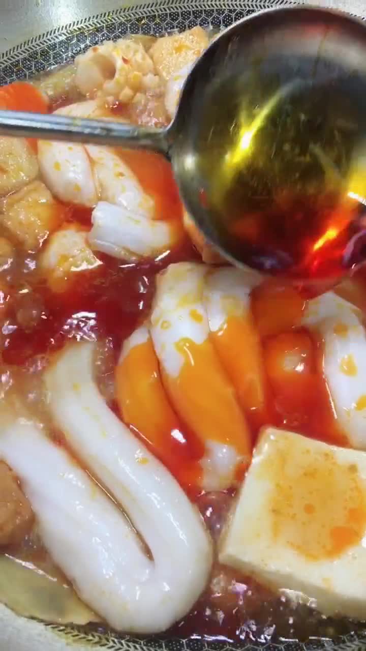 网红美食粉耗子,一种涮火锅的食材,没吃过的试一试
