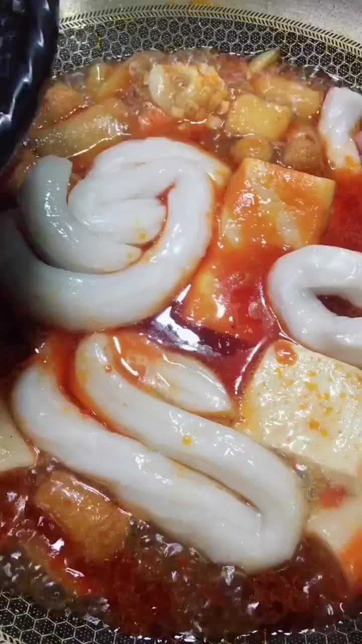 网红美食粉耗子,一种涮火锅的食材,没吃过的试一试吧