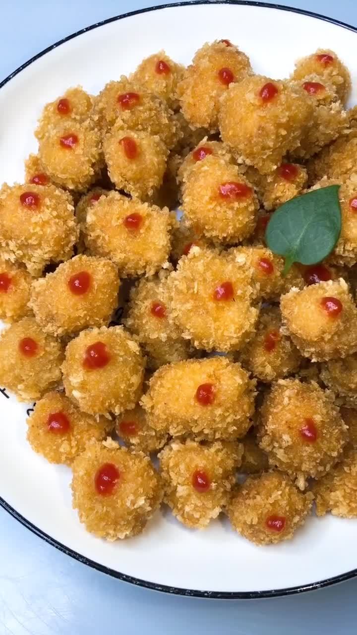 香酥鸡米花做法简单口感香脆诱人特别香上桌就秒光