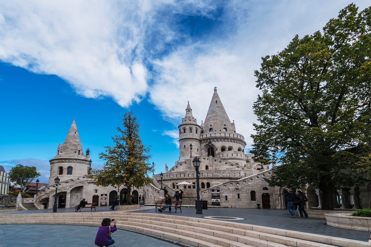 匈牙利城堡山风景