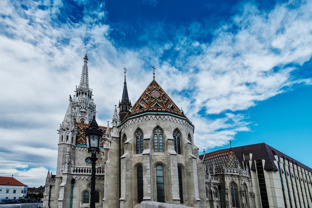 匈牙利城堡山风景