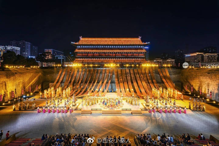 我在西安永宁门,中华第一迎宾礼仪广场