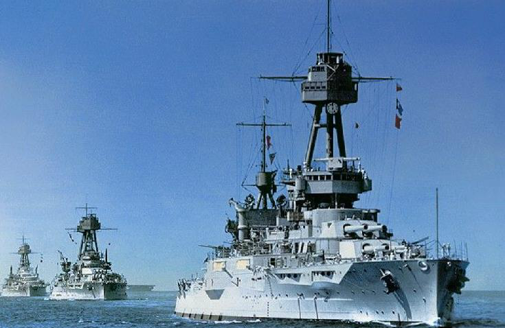 世界海军的盛宴1937年英王戴冠阅舰式受邀国海军出场序列